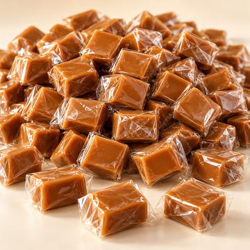 8oz Vanilla Caramel Squares
