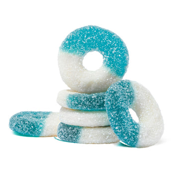 8oz Blue Raspberry Rings