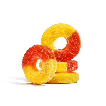 8oz Strawberry Banana Gummy Rings
