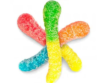 8oz Sour Mini Gummy Worms