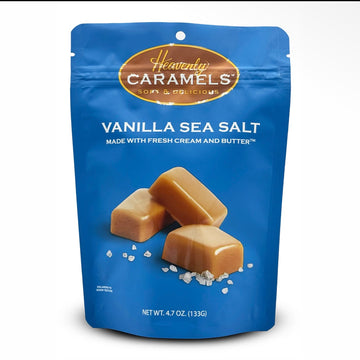 Heavenly Vanilla Sea Salt Caramels