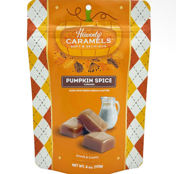 Heavenly Pumpkin Spice Caramels