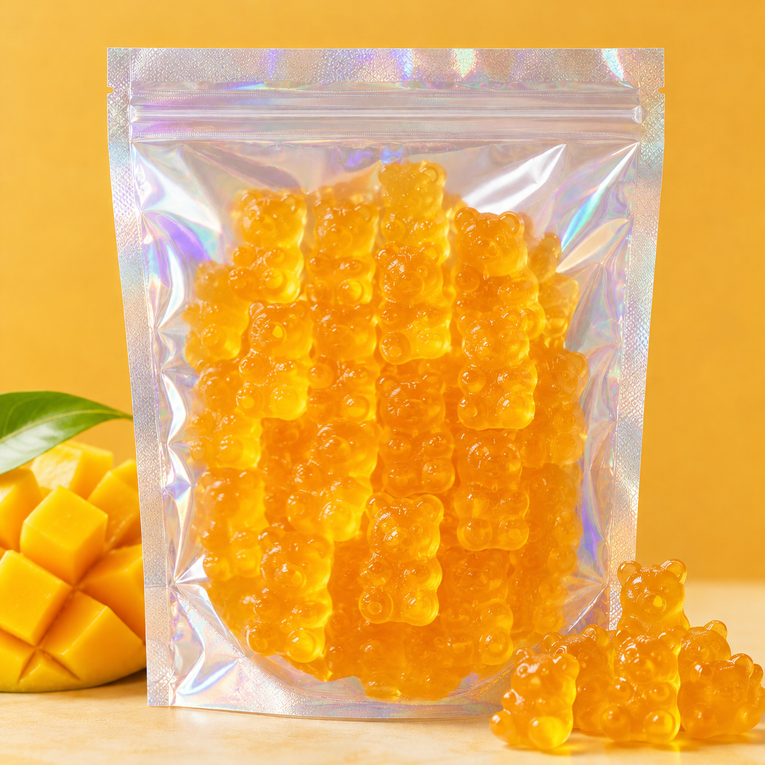8oz Mango Gummy Bears