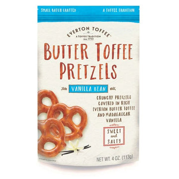 6 oz Vanilla Bean Butter Toffee Pretzels