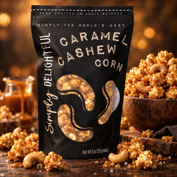 Caramel Cashew Popcorn