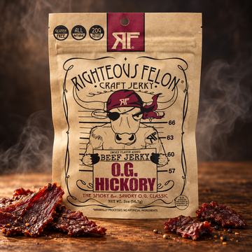 Righteous Felon O.G. Hickory Beef Jerky – 2 oz