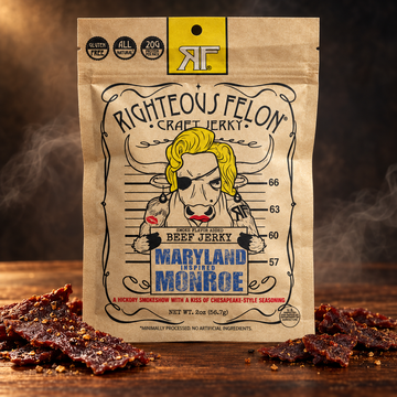 Righteous Felon Maryland Monroe Beef Jerky – 2 oz