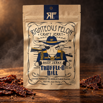 Righteous Felon Truffle-O Bill Beef Jerky – 2 oz