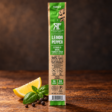 Righteous Felon Lemon Pepper Turkey Stick – 1 oz