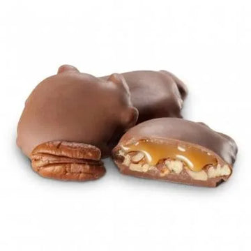Milk Chocolate Caramel Pecan Patties