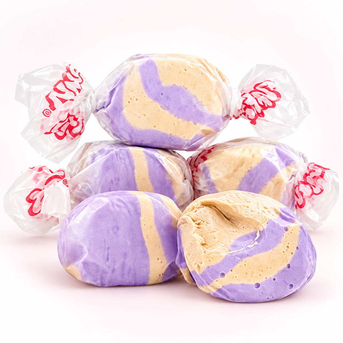 20-piece Blackberry Crumble salt water taffy