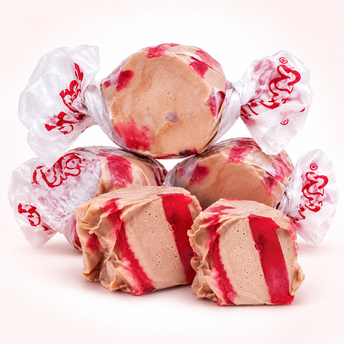 20-piece Cherry Cola salt water taffy