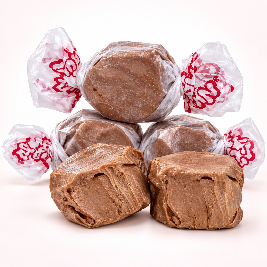 20-piece Chocolate salt water taffy