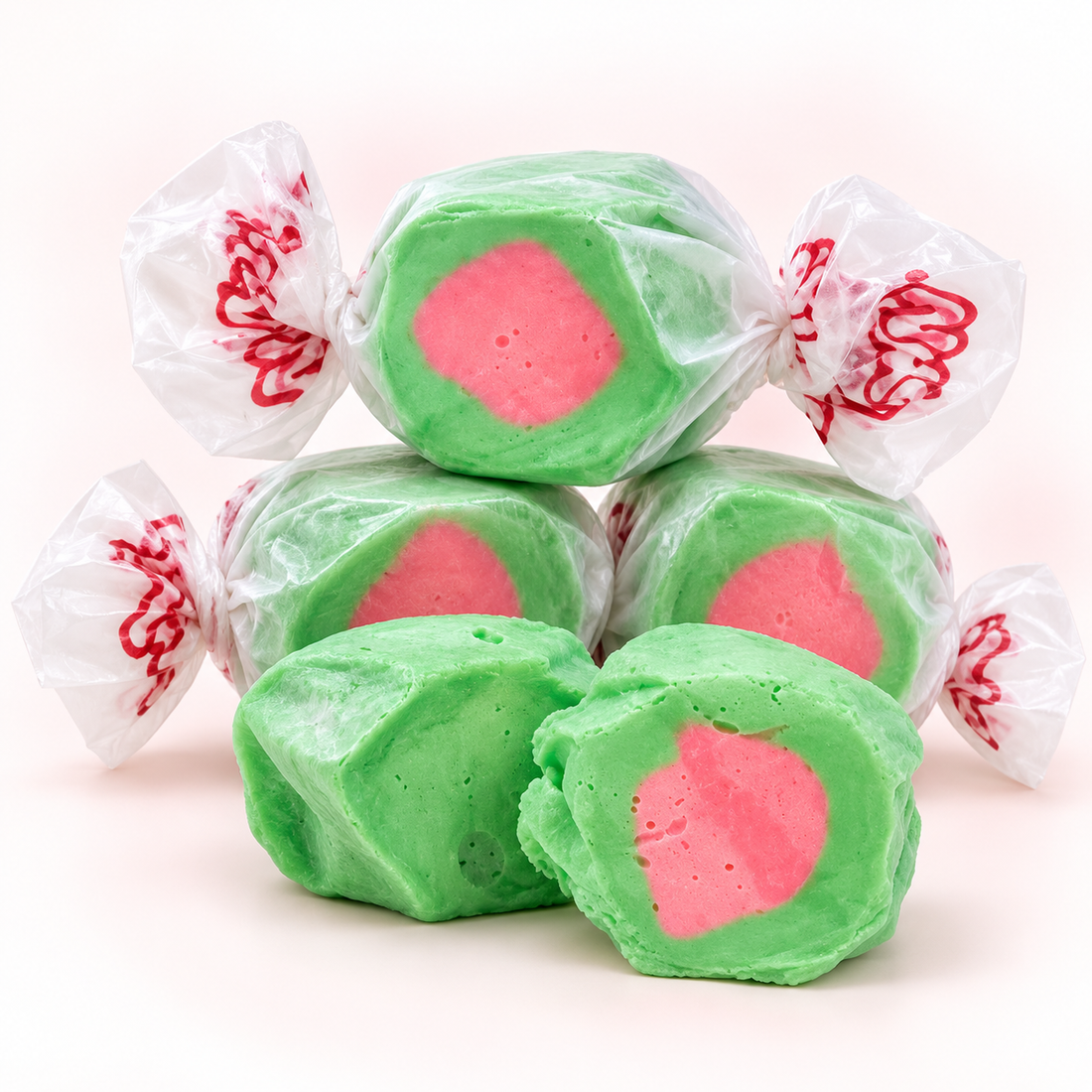 20-piece Watermelon salt water taffy