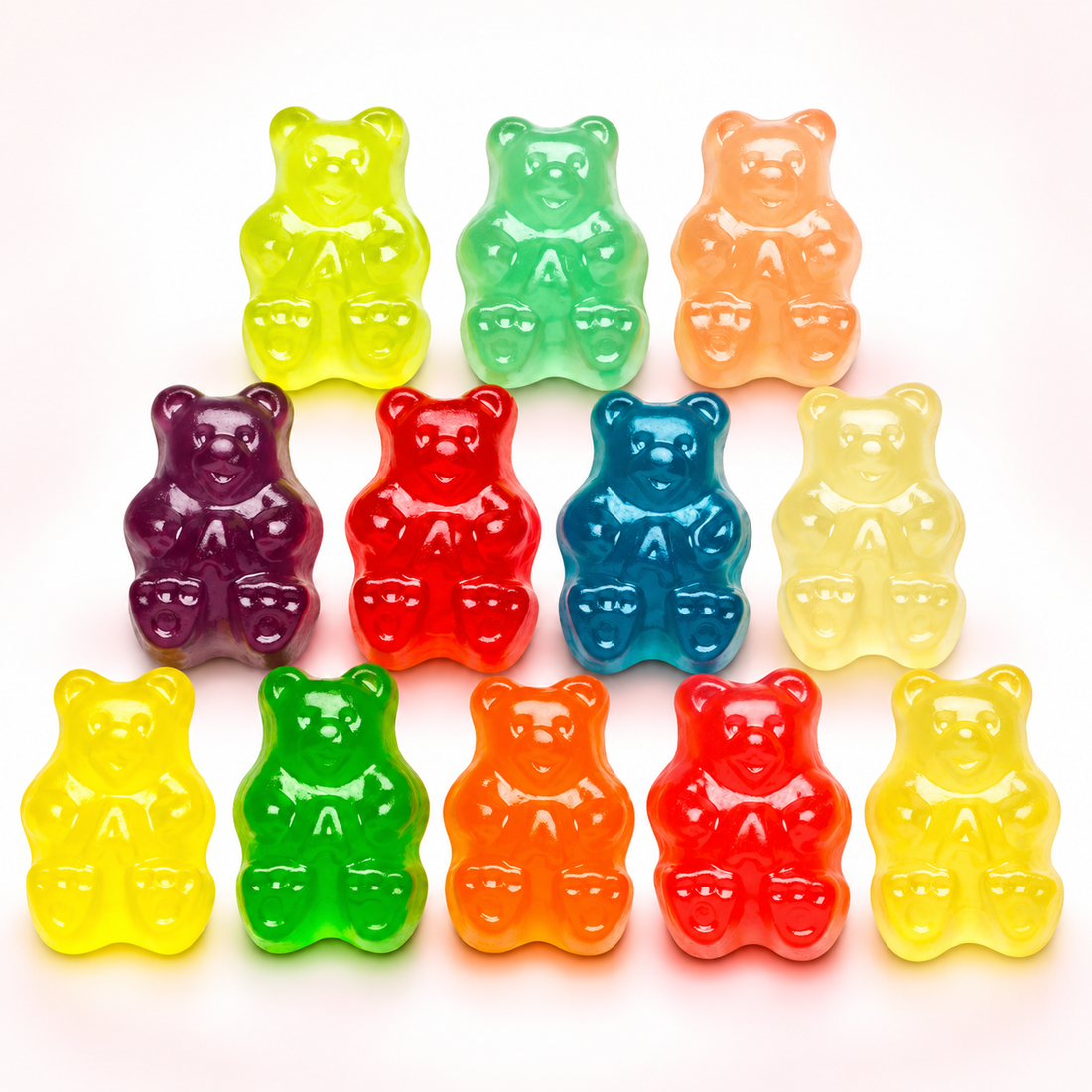 12 Flavors Gummy Bears candy