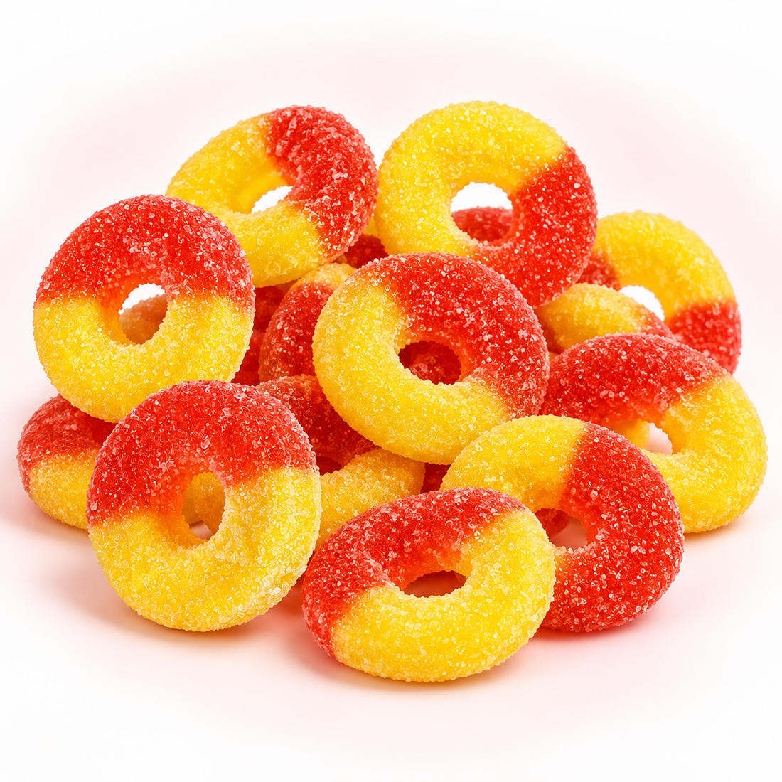 Strawberry Banana Gummy Rings candy