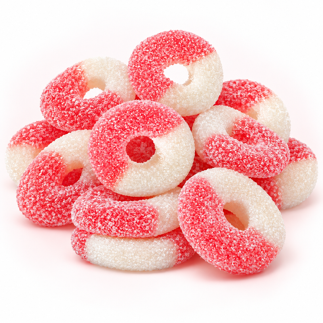 Watermelon Gummy Rings candy